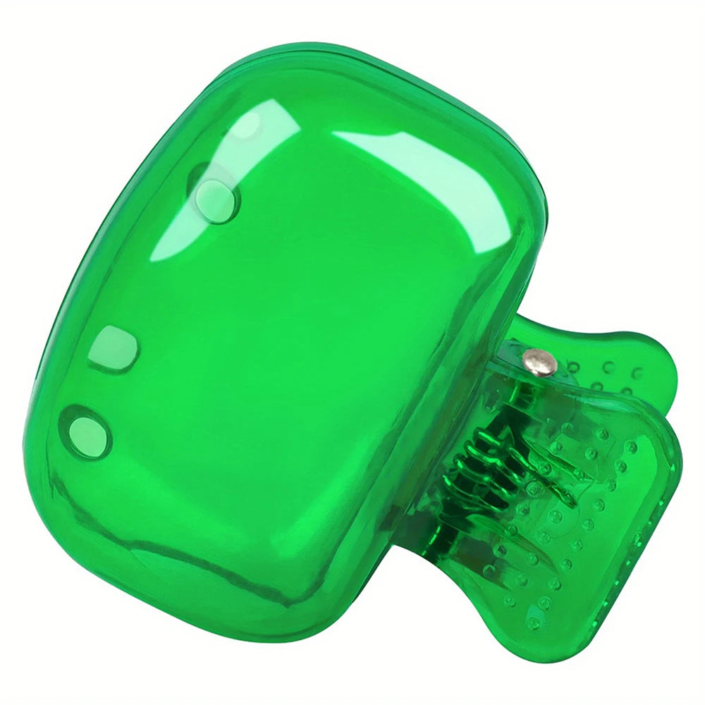 Travel Toothbrush Cover Case Waterproof Protective Cap with Clip Portable Brush Head Protector for Home & Trips