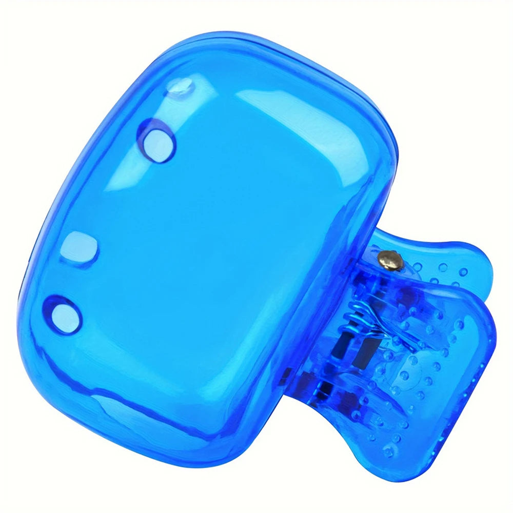 Travel Toothbrush Cover Case Waterproof Protective Cap with Clip Portable Brush Head Protector for Home & Trips