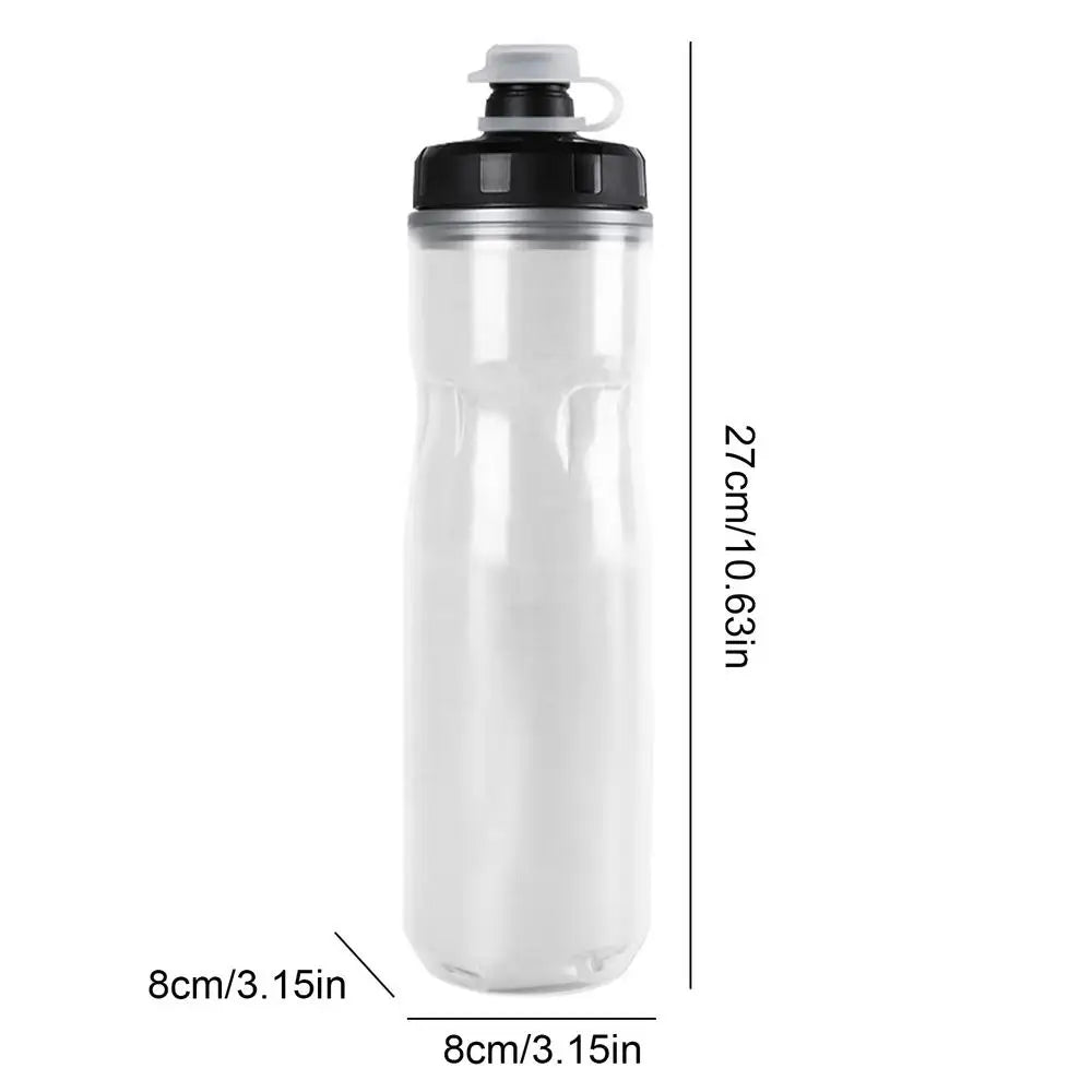 Travel Water Bottle 720ml Large Sports Water Bottle Heat-Resistant Leakproof Design Portable Hydration Supplies For Cycling