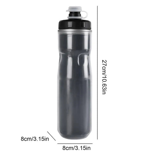 Travel Water Bottle 720ml Large Sports Water Bottle Heat-Resistant Leakproof Design Portable Hydration Supplies For Cycling