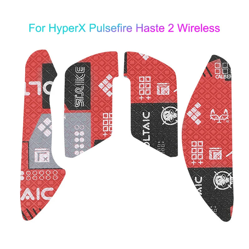 Anti-Slip Gaming Mouse Sticker For HyperX Pulsefire Haste 2 Wired Wireless Mouse PC Computer Desktop Gamer Accessories