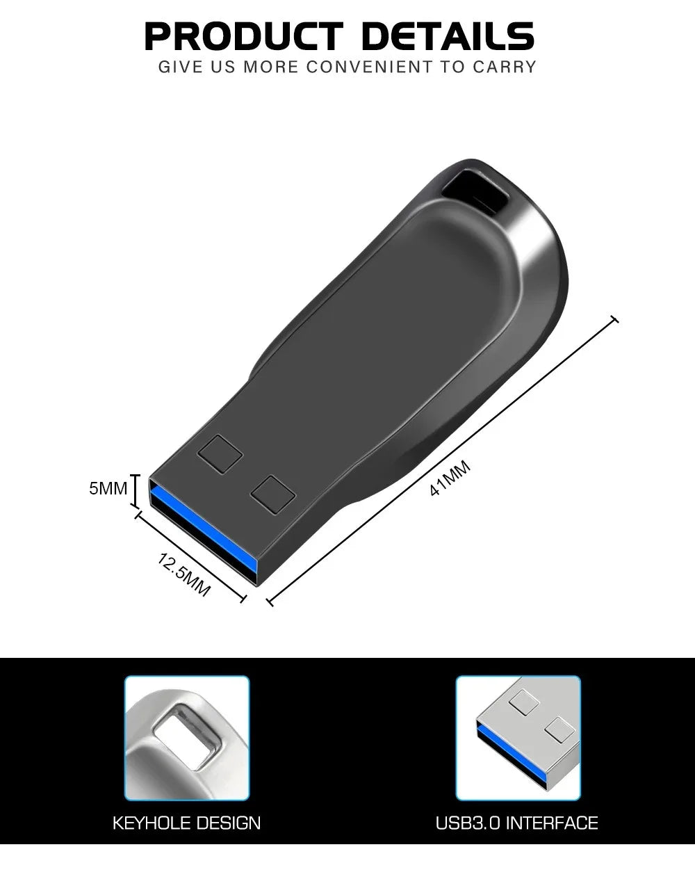 USB Flash Drive 128GB 64GB 32GB 16GB 8GB 3.0 High-Speed PenDrive 128 GB 64 GB USB3.0 Memory Stick 32G B 16 GB USB Flash Drive