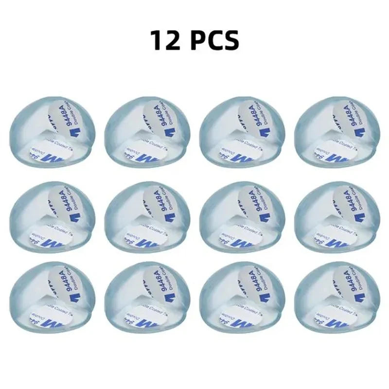 4pcs/8pcs/12pcs Children Baby Safety Silicone Protector Table Corner Edge Protector Child Anti-collision Edge Protector