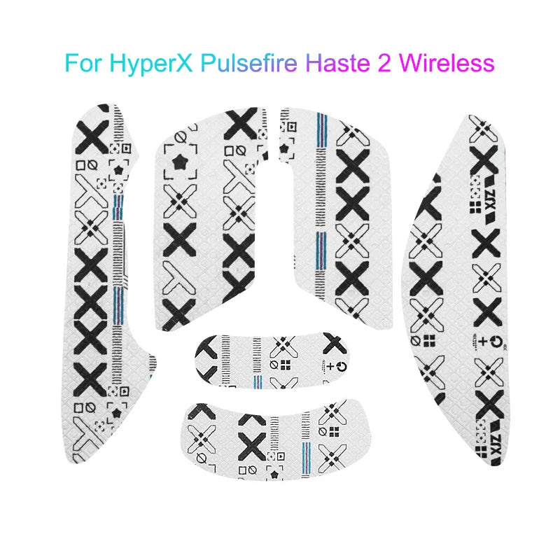 Anti-Slip Gaming Mouse Sticker For HyperX Pulsefire Haste 2 Wired Wireless Mouse PC Computer Desktop Gamer Accessories
