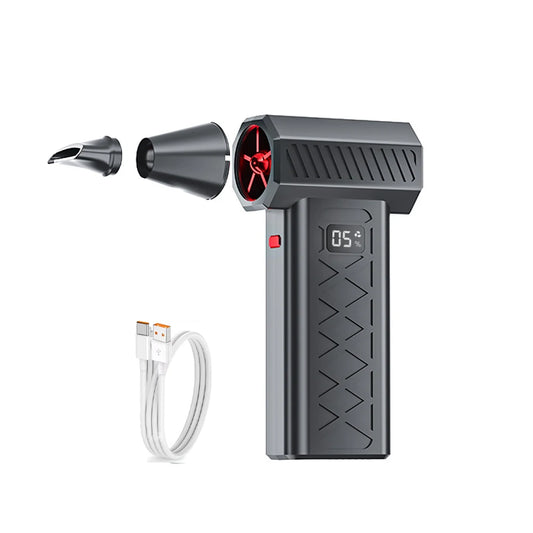 600000 RPM Violent fan 6 Gears adjustable Brushless Electric Air Duster Turbo Jet Fan Cleaning Blower Portable Turbo Jet Fan
