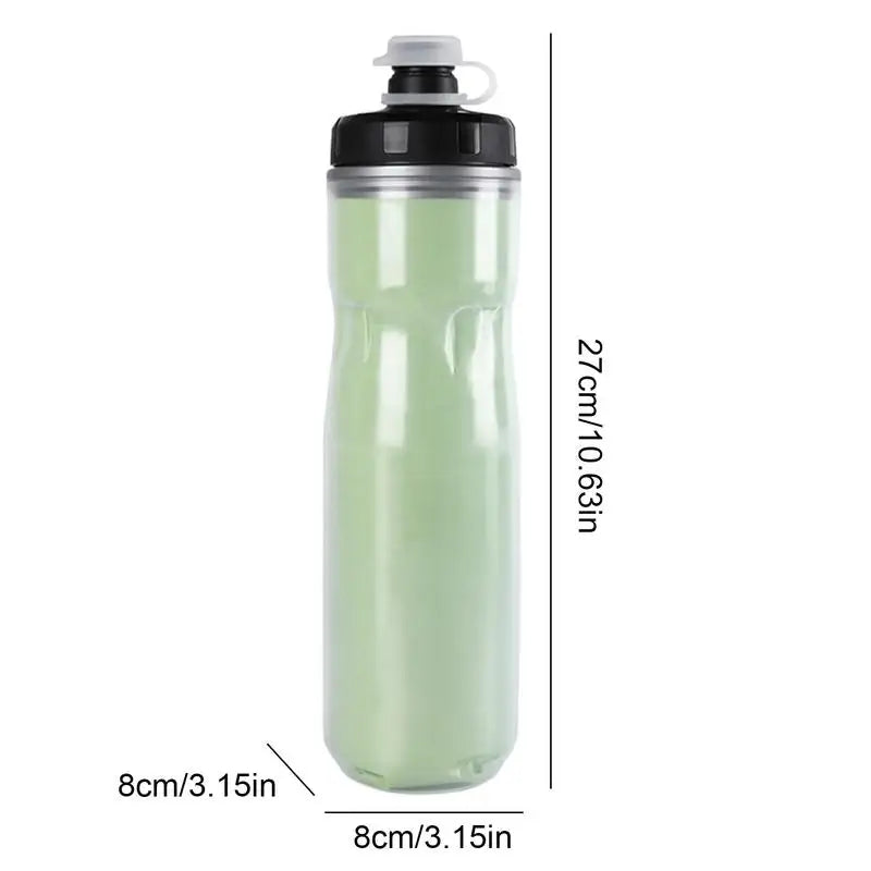 Travel Water Bottle 720ml Large Sports Water Bottle Heat-Resistant Leakproof Design Portable Hydration Supplies For Cycling