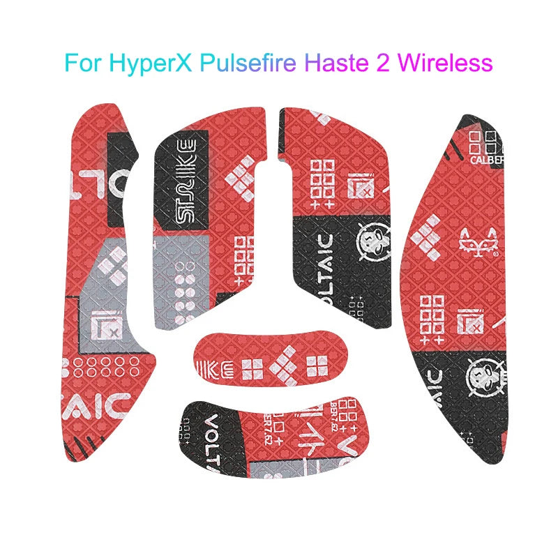 Anti-Slip Gaming Mouse Sticker For HyperX Pulsefire Haste 2 Wired Wireless Mouse PC Computer Desktop Gamer Accessories