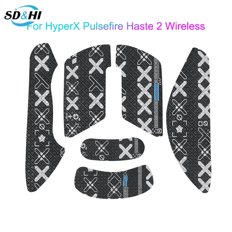 Anti-Slip Gaming Mouse Sticker For HyperX Pulsefire Haste 2 Wired Wireless Mouse PC Computer Desktop Gamer Accessories
